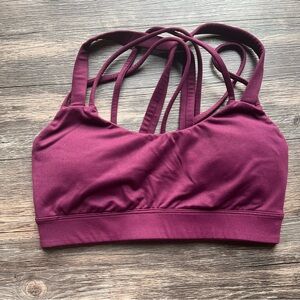 Victoria Sport Burgundy Bra
